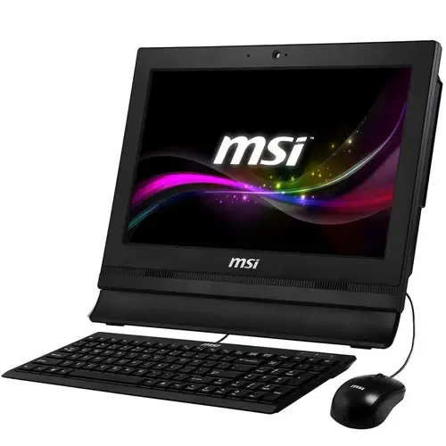 MSI Pro 16T 7M-039XTR Intel Celeron 3865U 1.80GHz 4GB DDR4 128GB SSD 15.6” HD Single-Touch FreeDOS Siyah All In One PC