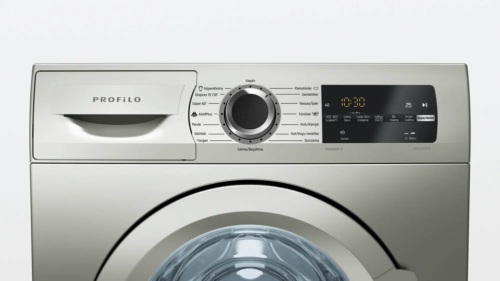 Profilo CMG12XDTR A+++ 9 Kg 1200 Devir Çamaşır Makinesi