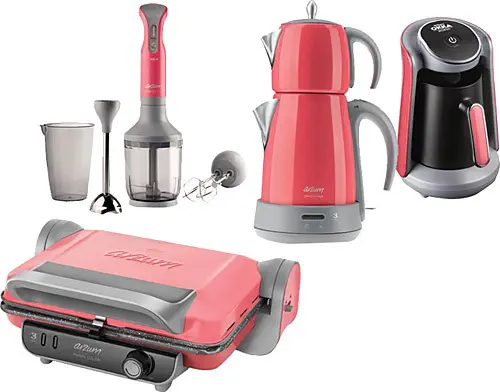 Arzum AR9003 Pro Mercan 4`lü Çeyiz Seti
