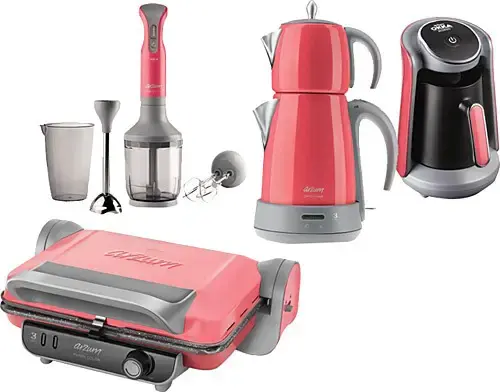 Arzum AR9003 Pro Mercan 4`lü Çeyiz Seti
