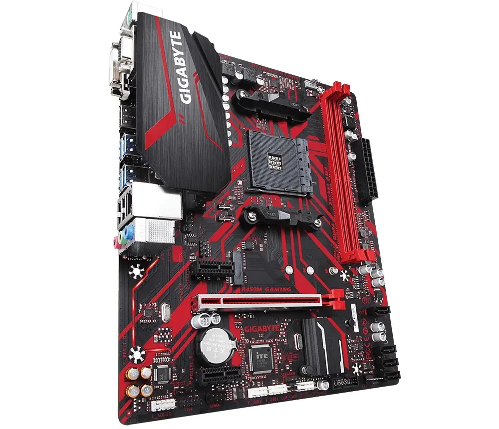 Gigabyte B450M Gaming AMD B450 Soket AM4 DDR4 3200(OC)MHz mATX Gaming(Oyuncu) Anakart