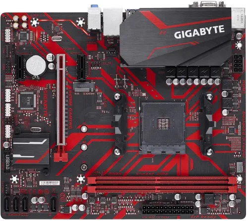 Gigabyte B450M Gaming AMD B450 Soket AM4 DDR4 3200(OC)MHz mATX Gaming(Oyuncu) Anakart