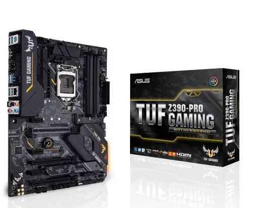Asus Tuf Z390 - Pro Gaming Intel Z390 Soket 1151 DDR4 4266(O.C.)MHz ATX Gaming(Oyuncu) Anakart