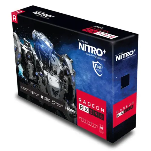 Sapphire Nitro+ RX 590 8G G5 SE 8GB GDDR5 256Bit DX12 Gaming Ekran Kartı 11289-01-20G
