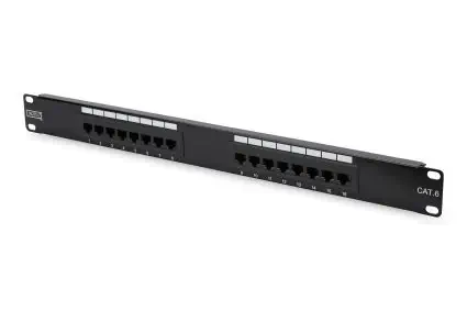 Digitus DN-91616U Cat6 16 Port Utp Patch Panel
