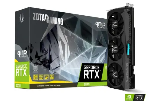 Zotac Gaming GeForce RTX 2070 AMP Extreme Core ZT-T20700C-10P GeForce RTX 2070 8GB GDDR6 256Bit DX12 Gaming Ekran Kartı