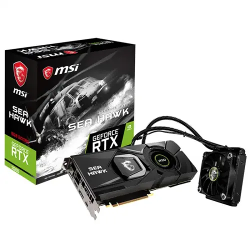 Msi GeForce RTX 2080 Sea Hawk X GeForce RTX 2080 8GB GDDR6 256Bit DX12 Gaming Ekran Kartı