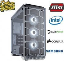 Orkun Işıtmak Exclusive 8790M Intel Core i9 9900K 3.60GHz 16GB 500GB SSD 8GB RTX 2080 GAMING X TRIO Gaming Bilgisayar