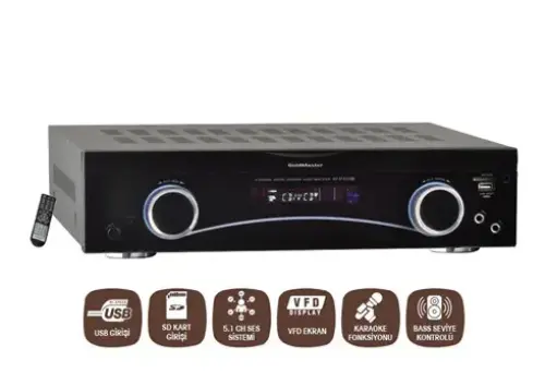 Goldmaster AV-313 USB 6 Kanal Ev Anfisi