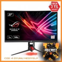 Asus Rog Strix XG27VQ 27" Full HD 144Hz 1ms Extreme Low Motion Blur Adaptive-Sync (FreeSync™) Kavisli Gaming Monitör