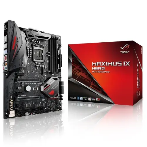 Asus Rog Maximus XI Hero Intel Z390 Soket 1151 DDR4 4266MHz(O.C.) HDMI DP  Gaming (Oyuncu) Anakart