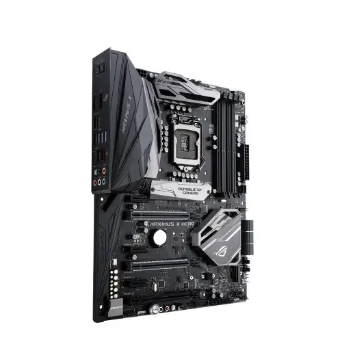 Asus Rog Maximus XI Hero Intel Z390 Soket 1151 DDR4 4266MHz(O.C.) HDMI DP  Gaming (Oyuncu) Anakart