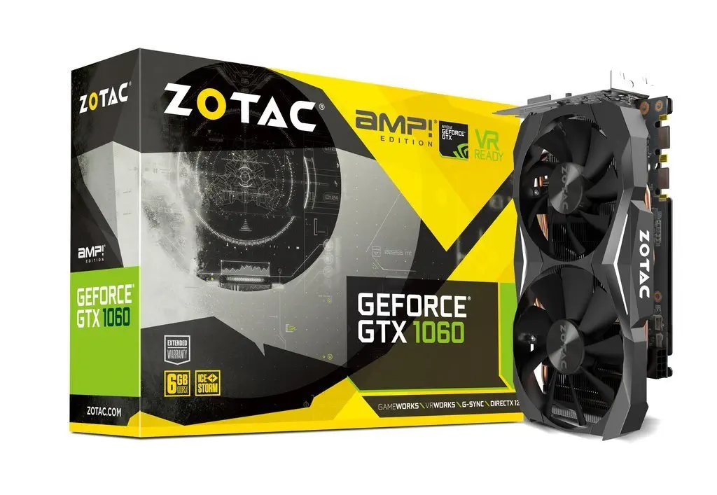 Zotac ZT-P10620C-10M GTX1060 Amp 6GB GDDR5X 192 Bit Gaming (Oyuncu) Ekran Kartı