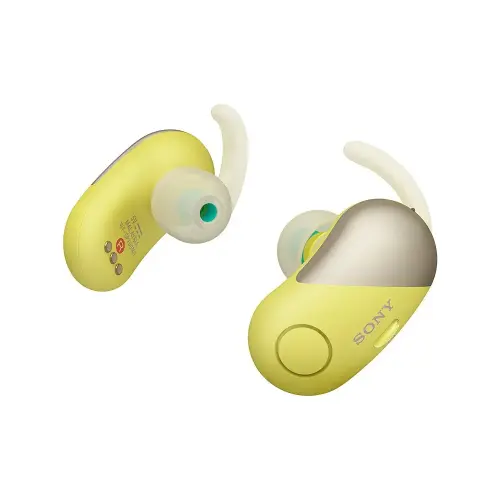 Sony WF-SP700NW Gürültü Önleyici Kablosuz Kulak İçi Bluetooth 4.1 Sarı Spor Kulaklığı - 2 Yıl Resmi Distribütör Garantili