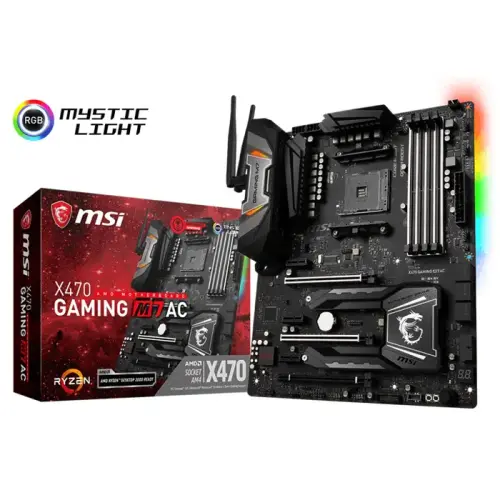 MSI X470 GAMING M7 AC AMD X470 Soket AM4 DDR4 3600(OC)MHz ATX Gaming Anakart