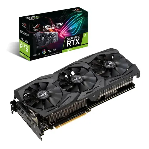 Asus ROG-Strix-RTX2060-O6G-Gaming GeForce RTX 2060 6GB GDDR6 192Bit DX12 Gaming Ekran Kartı