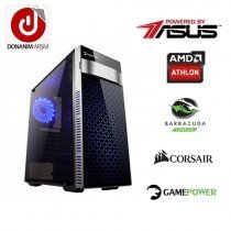 Cronos Phantom Serisi (Donanım Arşivi) Athlon X4 950 3.8GHz 8GB 1TB Asus GT 1030-2G-BRK Gaming Bilgisayar