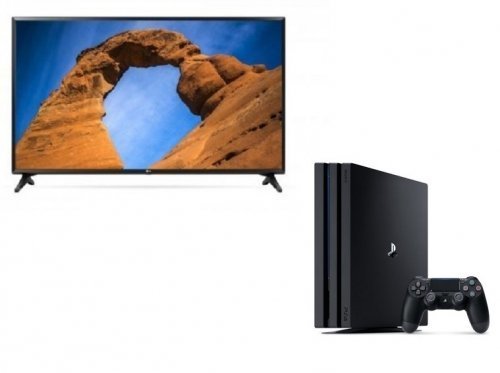Lg 49LK5900 49 inç 123 cm Uydu Alıcılı Full HD Smart Led Tv + Sony PS4 Pro 1TB Siyah Oyun Konsolu