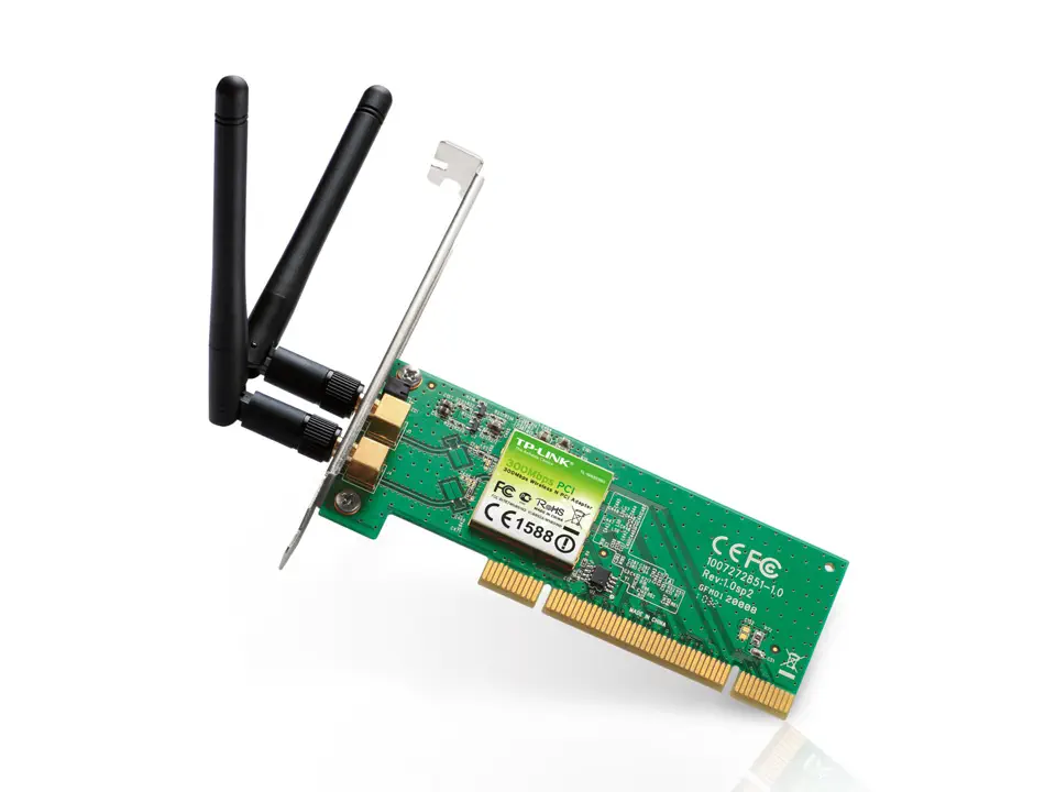 Tp-Link TL-WN851ND 300Mbps 2x2dBi Kablosuz PCI Kart
