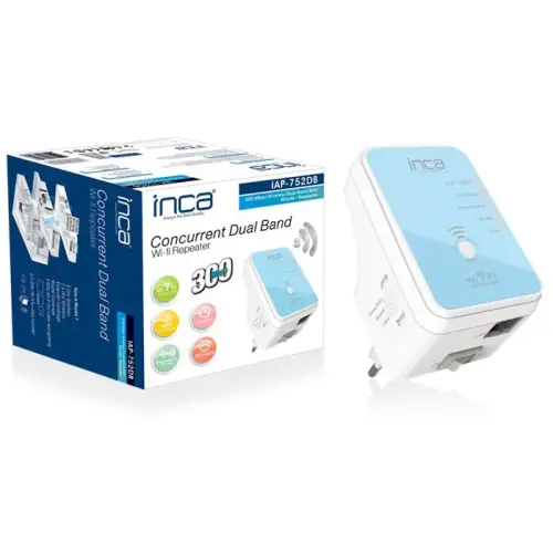 Inca IAP-752DB 300 Mbps 5GHz Wireless DualBand Mini Router/Repeater