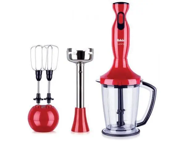 Fakir Lucina 1000 W Blender Seti Kırmızı