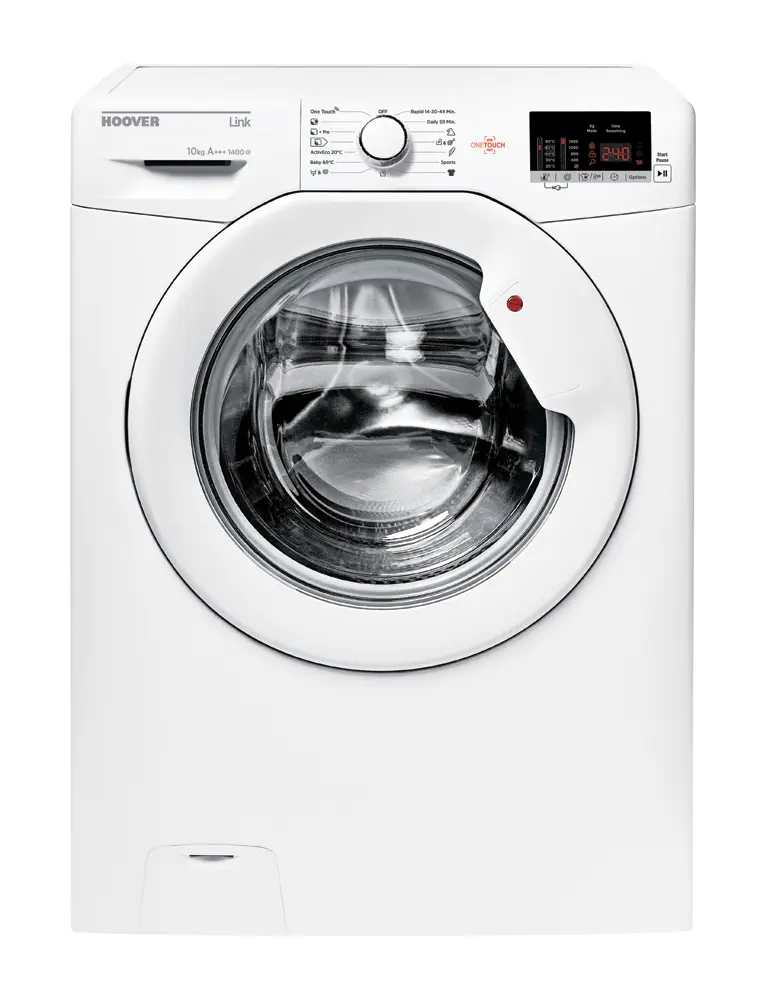 Hoover HL14102D3-S A+++ 10 Kg  62L 1400 Devir Beyaz Çamaşır Makinesi