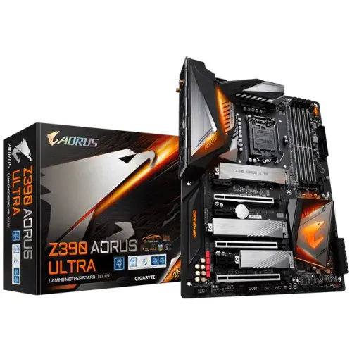 Gigabyte Z390 Aorus Ultra Intel Z390 Express Soket 1151 DDR4 4400(O.C.)MHz ATX Gaming (Oyuncu) Anakart