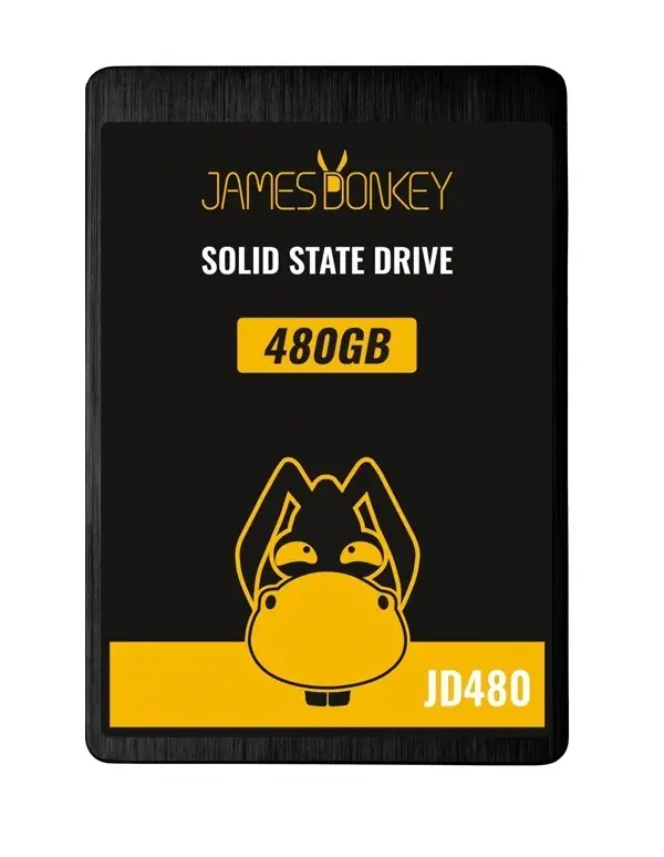 James Donkey JD480 480GB 3D Nand 2.5″ 510MB/480MB/sn SSD Disk - 3 Yıl Birebir Değişim Garantisi