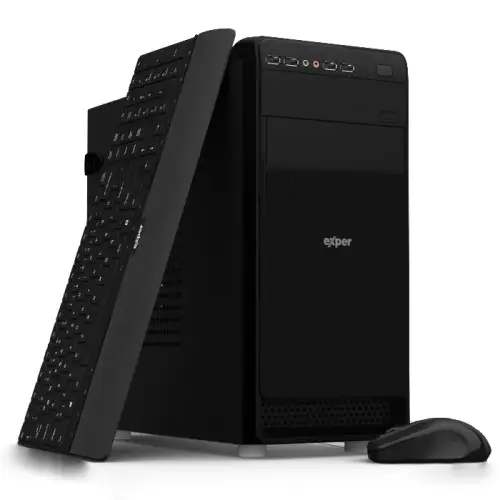 Exper Flex DEX363 G2 Intel Core i3-7100 3.90GHz 4GB DDR4 1TB 2GB GeForce GT 710 FreeDOS Masaüstü Bilgisayar