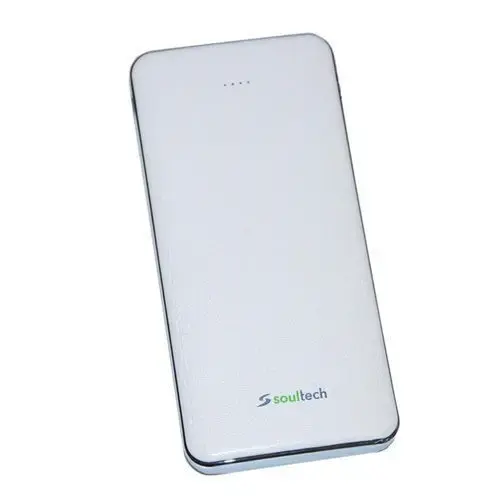 Soultech BT022B Beyaz 10.000 mAh Çift Girişli Taşınabilir Şarj Cihazı