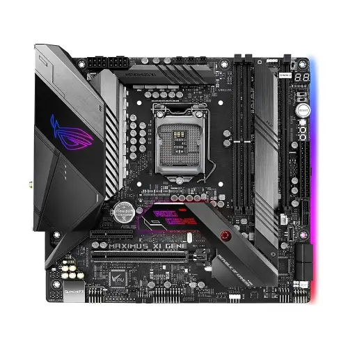 Asus ROG Maximus XI Gene Intel Z390 Soket 1151 DDR4 4800(OC)MHz mATX Gaming Anakart