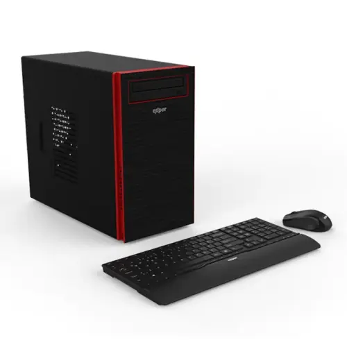 Exper Diamond DEX582 Intel Core i5-7400 3.00GHz 4GB DDR4 1TB Win10 Home Masaüstü Bilgisayar