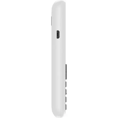 Alcatel 1066D Çift Hat Beyaz Tuşlu Cep Telefonu - Distribütör Garantili
