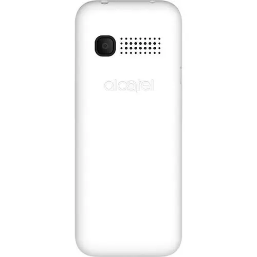 Alcatel 1066D Çift Hat Beyaz Tuşlu Cep Telefonu - Distribütör Garantili
