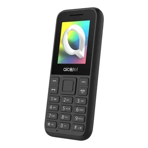 Alcatel 1066D Çift Hat Siyah Tuşlu Cep Telefonu - Distribütör Garantili