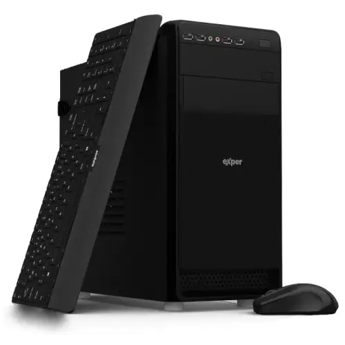 Exper Flex DY6-B69 Intel Core i7-7700 3.60GHz 8GB DDR4 240GB SSD OB FreeDOS Masaüstü Bilgisayar