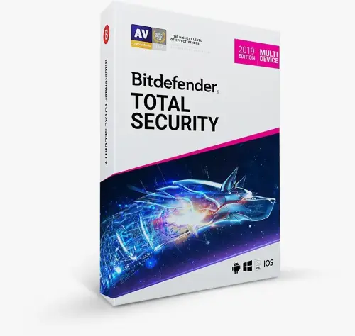 Bitdefender 2019 5 Kullanıcı 1 Yıl Total Security