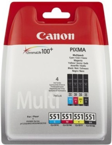 Canon CLI-551 Siyah Kartuş (7250-5450-6350)
