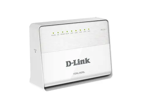 D-Link DSL-224 4 Port VDSL2/ADSL2+ Modem Router