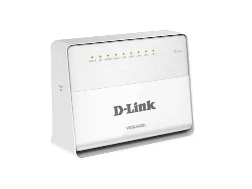 D-Link DSL-224 4 Port VDSL2/ADSL2+ Modem Router