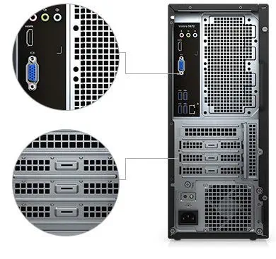 Dell Vostro 3670 3670BTO_WIN i5-8400 4GB 1TB OB Windows10 Pro Masaüstü Bilgisayar