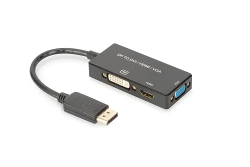 Digitus AK-340418-002-S DP-HDMI/DVI/VGA Çevirici