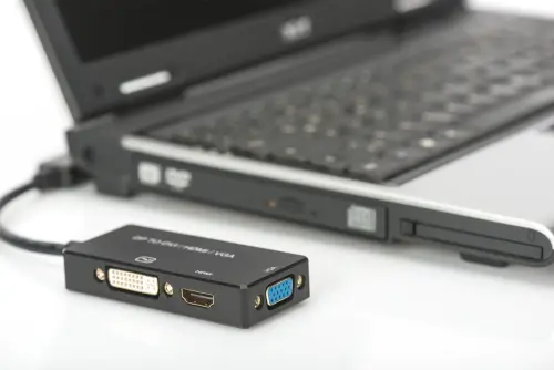 Digitus AK-340418-002-S DP-HDMI/DVI/VGA Çevirici