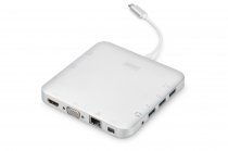 Digitus DA-70863 USB Type-C Bağlantı İstasyonu