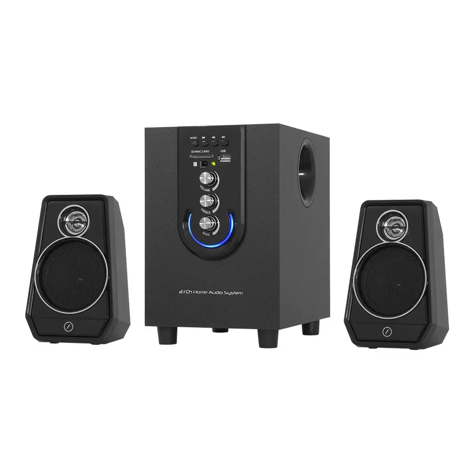 Frisby FS-6200 40W RMS USB+SD+MMC 2.1 Ahşap Hoparlör Sistemi