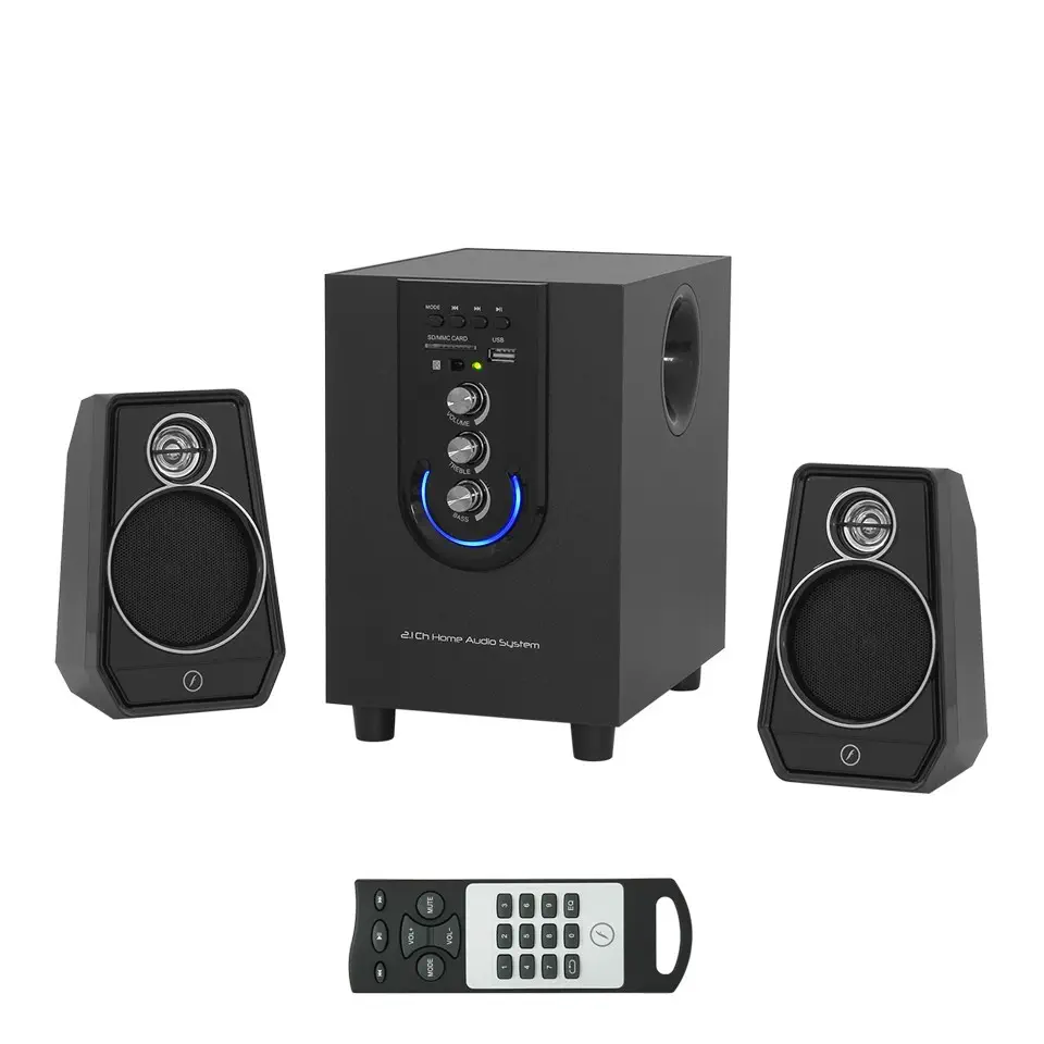 Frisby FS-6200 40W RMS USB+SD+MMC 2.1 Ahşap Hoparlör Sistemi
