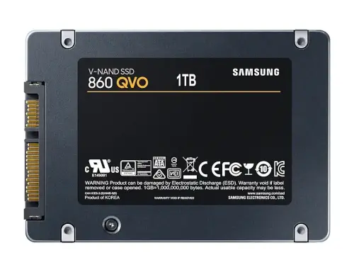 Samsung MZ-76Q1T0BW 1TB 860 QVO SSD Disk