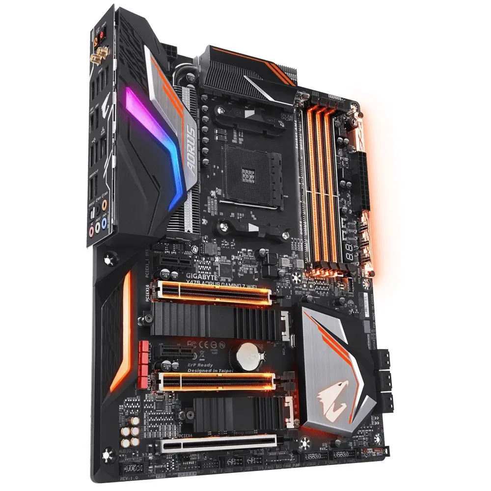 Gigabyte X470 Aorus Gaming 7 Wi-Fi AMD X470 Soket AM4 DDR4 4133(OC)Mhz ATX Gaming Anakart