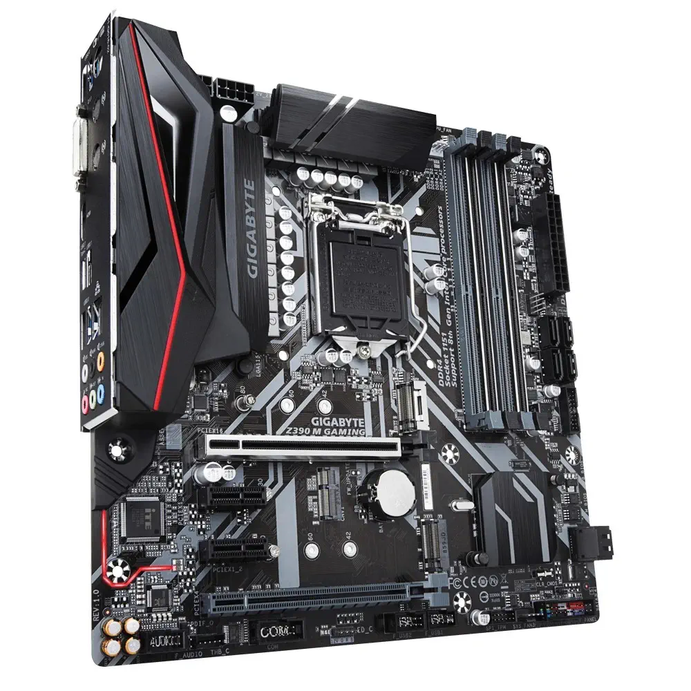 Gigabyte Z390 M Gaming Intel 1151 Z390 4266 Mhz DDR4 mATX Gaming (Oyuncu) Anakart