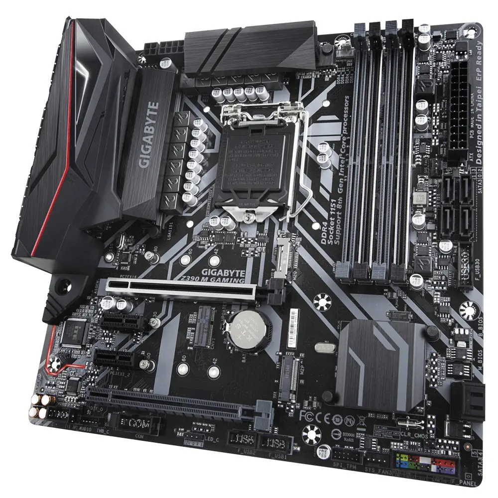 Gigabyte Z390 M Gaming Intel 1151 Z390 4266 Mhz DDR4 mATX Gaming (Oyuncu) Anakart